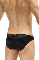 Bikini Murlin Satin Noir