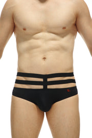 Jockstrap Bassan Recyclé Nylon Noir