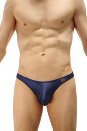 Tanga Chill Satin Azul Marino