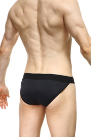 Tanga Ouvert Noir